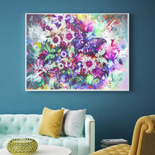 Load image into Gallery viewer, Crystal Rhinestone Diamond Painting Kit | Flowers and butterflies