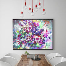 Load image into Gallery viewer, Crystal Rhinestone Diamond Painting Kit | Flowers and butterflies
