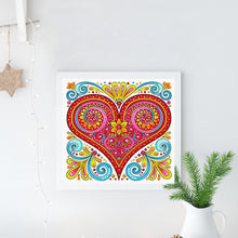 Load image into Gallery viewer, Crystal Rhinestone Diamond Painting Kit | Christmas Heart