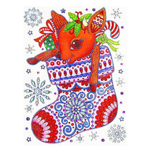 Load image into Gallery viewer, Crystal Rhinestone Diamond Painting Kit | Christmas stocking