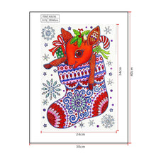 Load image into Gallery viewer, Crystal Rhinestone Diamond Painting Kit | Christmas stocking