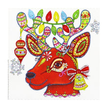 Load image into Gallery viewer, Crystal Rhinestone Diamond Painting Kit | Christmas deer