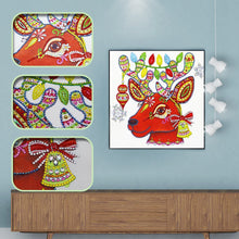 Load image into Gallery viewer, Crystal Rhinestone Diamond Painting Kit | Christmas deer