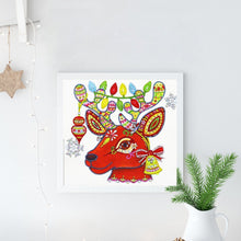 Load image into Gallery viewer, Crystal Rhinestone Diamond Painting Kit | Christmas deer
