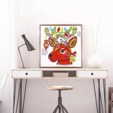 Load image into Gallery viewer, Crystal Rhinestone Diamond Painting Kit | Christmas deer