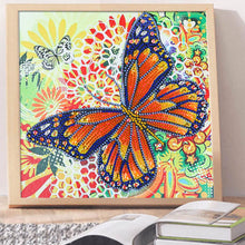 Load image into Gallery viewer, Crystal Rhinestone Diamond Painting Kit | Butterfly