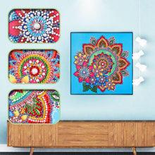 Load image into Gallery viewer, Crystal Rhinestone Diamond Painting Kit | Mandala