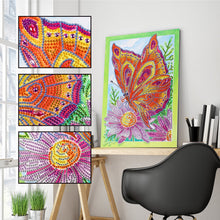 Load image into Gallery viewer, Crystal Rhinestone Diamond Painting Kit | butterfly