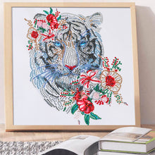Load image into Gallery viewer, Crystal Rhinestone Diamond Painting Kit | Animal Tiger