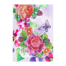 Load image into Gallery viewer, Crystal Rhinestone Diamond Painting Kit | Butterflies and Flowers