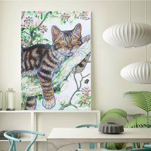Load image into Gallery viewer, Crystal Rhinestone Diamond Painting Kit | Animal Cat
