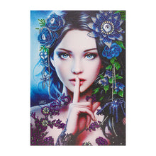 Load image into Gallery viewer, Crystal Rhinestone Diamond Painting Kit | Flower Dress Beauty