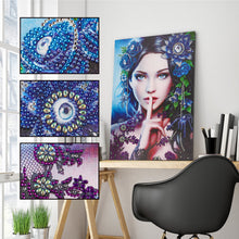 Load image into Gallery viewer, Crystal Rhinestone Diamond Painting Kit | Flower Dress Beauty