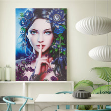 Load image into Gallery viewer, Crystal Rhinestone Diamond Painting Kit | Flower Dress Beauty