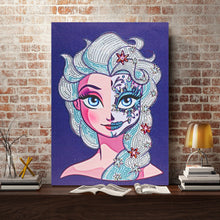 Load image into Gallery viewer, Crystal Rhinestone Diamond Painting Kit | Cartoon Anime Character Girl