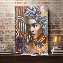 Load image into Gallery viewer, Crystal Rhinestone Diamond Painting Kit | Black Women