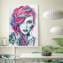 Load image into Gallery viewer, Crystal Rhinestone Diamond Painting Kit | Modern Redhead Beauty