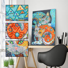 Load image into Gallery viewer, Crystal Rhinestone Diamond Painting Kit | Animal Cat