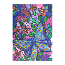 Load image into Gallery viewer, Crystal Rhinestone Diamond Painting Kit | Butterflies and Flowers