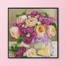 Load image into Gallery viewer, 11CT Full Cross Stitch | Rose (36x36cm)