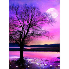 Load image into Gallery viewer, Full Diamond Painting kit | Beautiful lakeside scenery