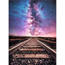 Load image into Gallery viewer, Full Diamond Painting kit | Train track