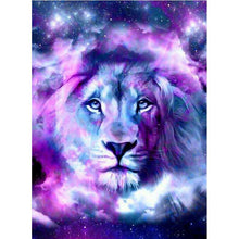 Load image into Gallery viewer, Full Diamond Painting kit | Lion starry sky