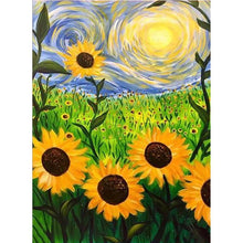 Load image into Gallery viewer, Full Diamond Painting kit | Sunflower