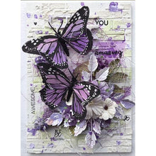 Load image into Gallery viewer, Full Diamond Painting kit | Purple butterfly