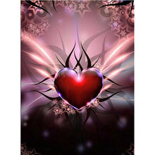 Load image into Gallery viewer, Full Diamond Painting kit | Red heart