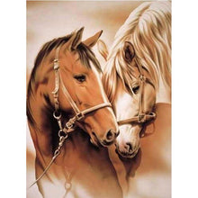 Load image into Gallery viewer, Full Diamond Painting kit | Two horses