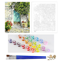 Load image into Gallery viewer, DIY Painting by number kit | Home door