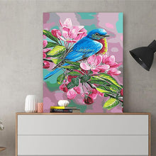 Load image into Gallery viewer, DIY Painting by number kit | Bluebird