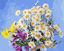 Load image into Gallery viewer, DIY Painting by number kit | Daisy flower