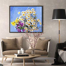 Load image into Gallery viewer, DIY Painting by number kit | Daisy flower