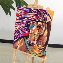 Load image into Gallery viewer, DIY Painting by number kit | Fine horse