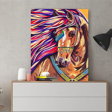 Load image into Gallery viewer, DIY Painting by number kit | Fine horse