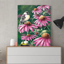 Load image into Gallery viewer, DIY Painting by number kit | Flower and bird scenery