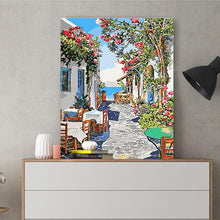 Load image into Gallery viewer, DIY Painting by number kit | Outdoor beautiful view