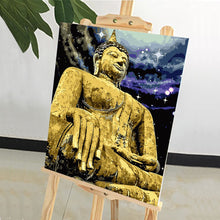 Load image into Gallery viewer, DIY Painting by number kit | Buddha statue