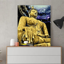 Load image into Gallery viewer, DIY Painting by number kit | Buddha statue