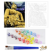 Load image into Gallery viewer, DIY Painting by number kit | Buddha statue