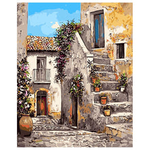 Load image into Gallery viewer, DIY Painting by number kit | Country road