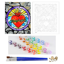 Load image into Gallery viewer, DIY Painting by number kit | Beautiful pattern