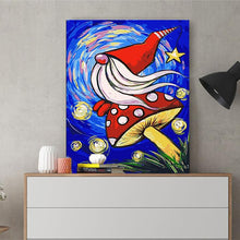 Load image into Gallery viewer, DIY Painting by number kit | Mushroom Elf