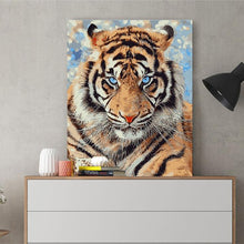 Load image into Gallery viewer, DIY Painting by number kit | African tiger
