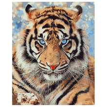 Load image into Gallery viewer, DIY Painting by number kit | African tiger