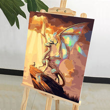 Load image into Gallery viewer, DIY Painting by number kit | Big dragon