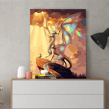Load image into Gallery viewer, DIY Painting by number kit | Big dragon