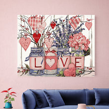 Load image into Gallery viewer, DIY Painting by number kit | LOVE